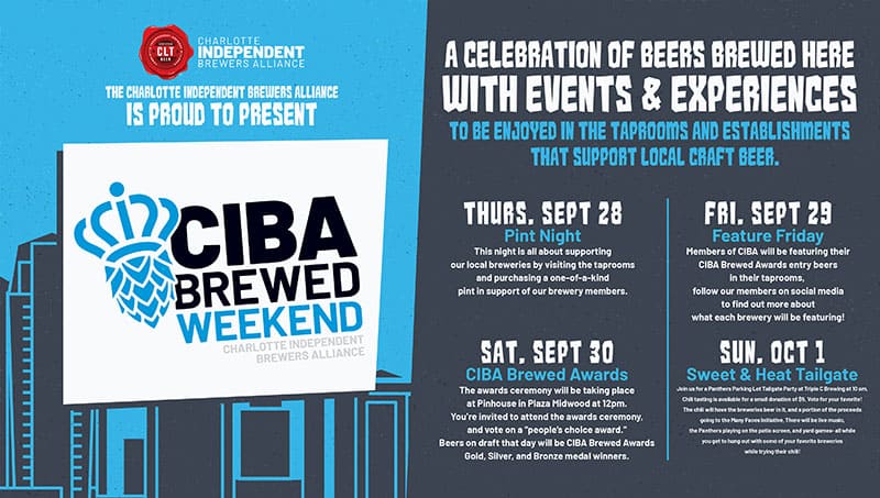 2023 CIBA Brewed Weekend Events Lineup